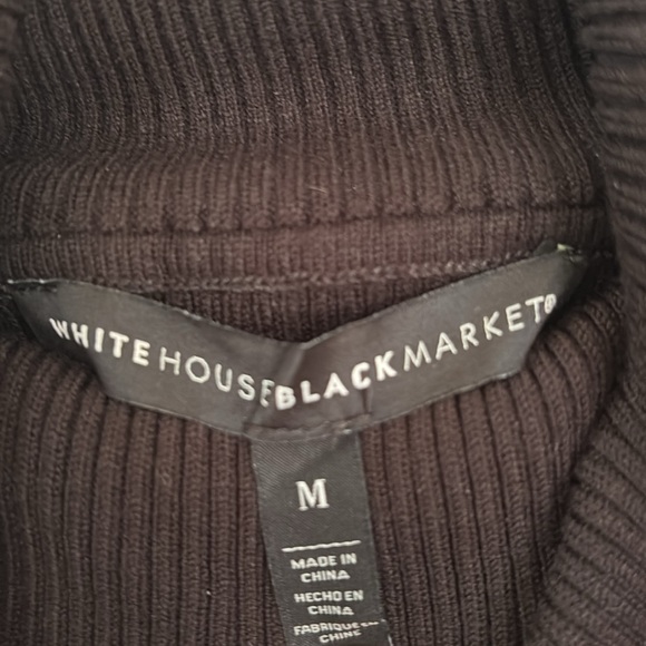 White House Black Market Turtle Neck Sweater - Picture 6 of 6